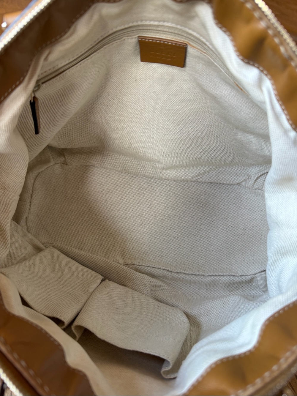 Gucci Diamante Canvas Sukey Satchel - Picture 6 of 14